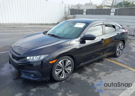 2018 Honda Civic Ex-T from USA, damaged, VIN JHMFC1F3XJX010972